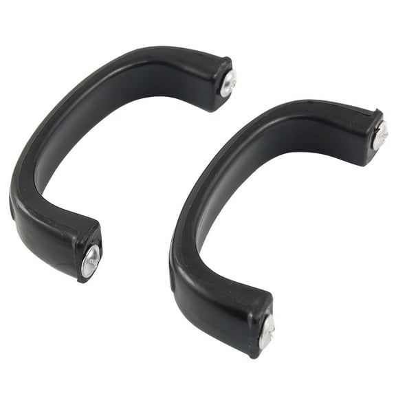 Unique Bargains 2Pcs Replacement Skillet Stockpot Lid Cover Handle Black for Home