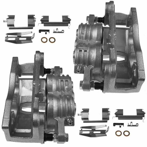 2x Brake Caliper For Buick Chevrolet GMC Isuzu Saab Front Left & Right