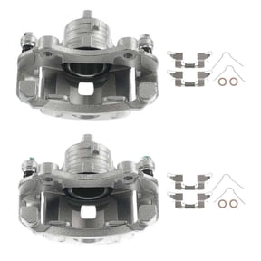 2x Brake Caliper w/ Bracket For March Micra Versa Versa Note Front Left & Right