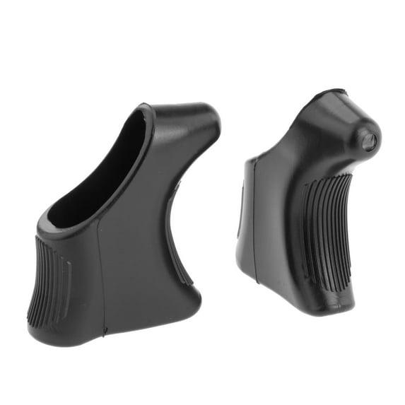 2x Brake Lever Hoods Compnt Cover High Performance Protective Case Spare Parts Cycling for , Black