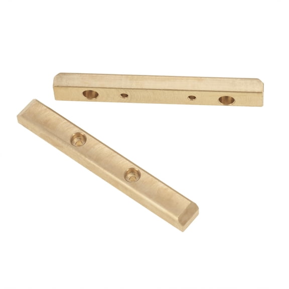 2x Brass Boulder Bars for Axial SCX24 AXI90081 Provides Protection Weight at Low Crawler Point for 4 Link Arms