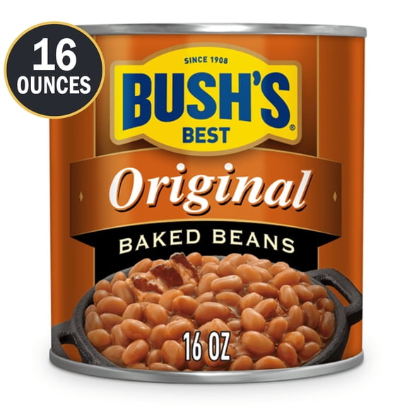 2x-Bush's Original Baked Beans, Canned Beans, 16 oz Can