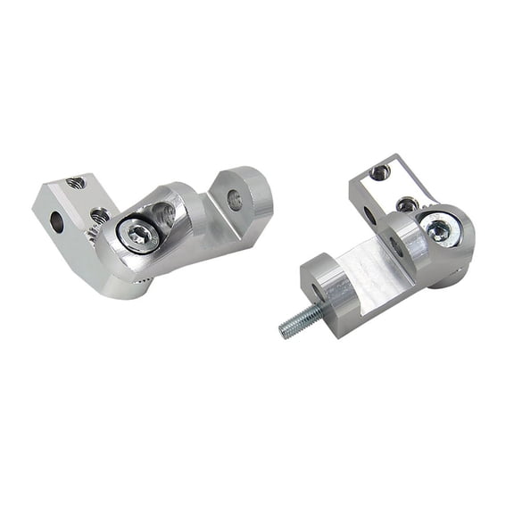 2x CNC Aluminum Motorcycle ATV Foot Peg Passenger Footpeg Lowering Kit Universal