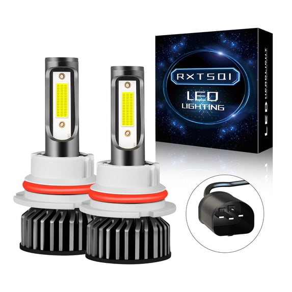 2x Car 9007/HB5 LED Headlight Bulbs for Nissan Frontier 1998-2019 Hi/Lo Beam White f2