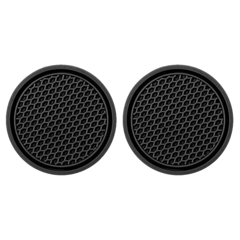 2x Car Coaster Water Cup Bottle Holder Anti-slip Pad Mat Interior Car Gel K1Z3