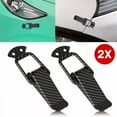 thumbnail image 1 of 2x Carbon Fiber Auto Car Bumper Quick Release Hook Lock Fastener Security Clips, 1 of 11