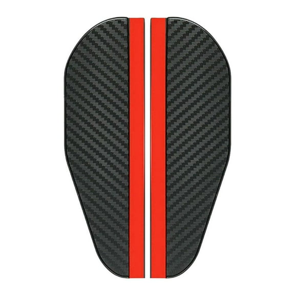 2x Carbon Fiber Bla Rear View Mirror Rain Visor Guard Car For Auto E4R2