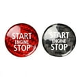 thumbnail image 1 of 2x Carbon Fiber Engine Start Stop Button Interior Trim Cover Sticker for R55 R56 R57 R58 R59 R60 R61(A&B), 1 of 8