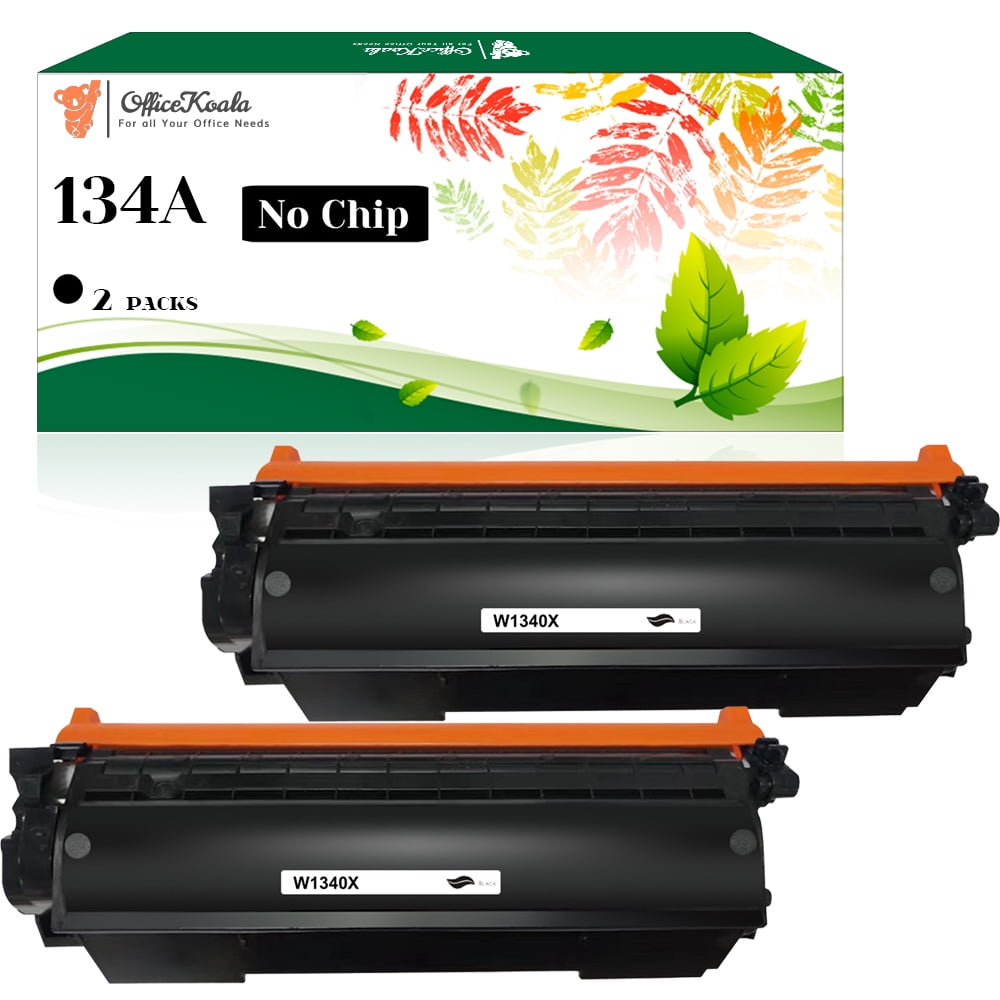 Hp 134 Ink 2x Compatible HP 134A Black Toner Cartridges(No Chip), 1100 Pages Yield ...