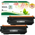 thumbnail image 1 of 2x Compatible HP 134A Black Toner Cartridges(with Chip), 1100 Pages Yield (Replacement for OEM Part W1340A), 1 of 1