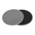 thumbnail image 1 of 2x Core Sliders for Working Out Dual Sided Discs Lightweight Gift Workout Equipment Strength Home Exercise Improve Balance Gray, 1 of 8