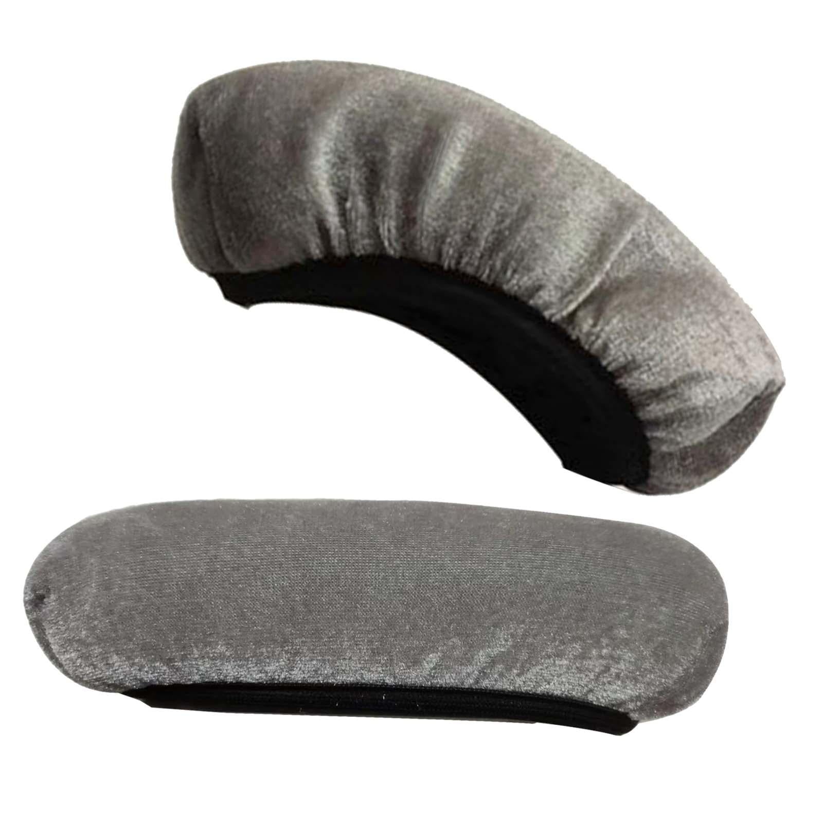 2x Crutch Pads Crutches Cushion Set for Adults Walking Arm Crutches Senior Gray Underarm