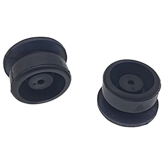 2x Cushion Replace Accessories Lower Mount Bushing Rubber High Quality