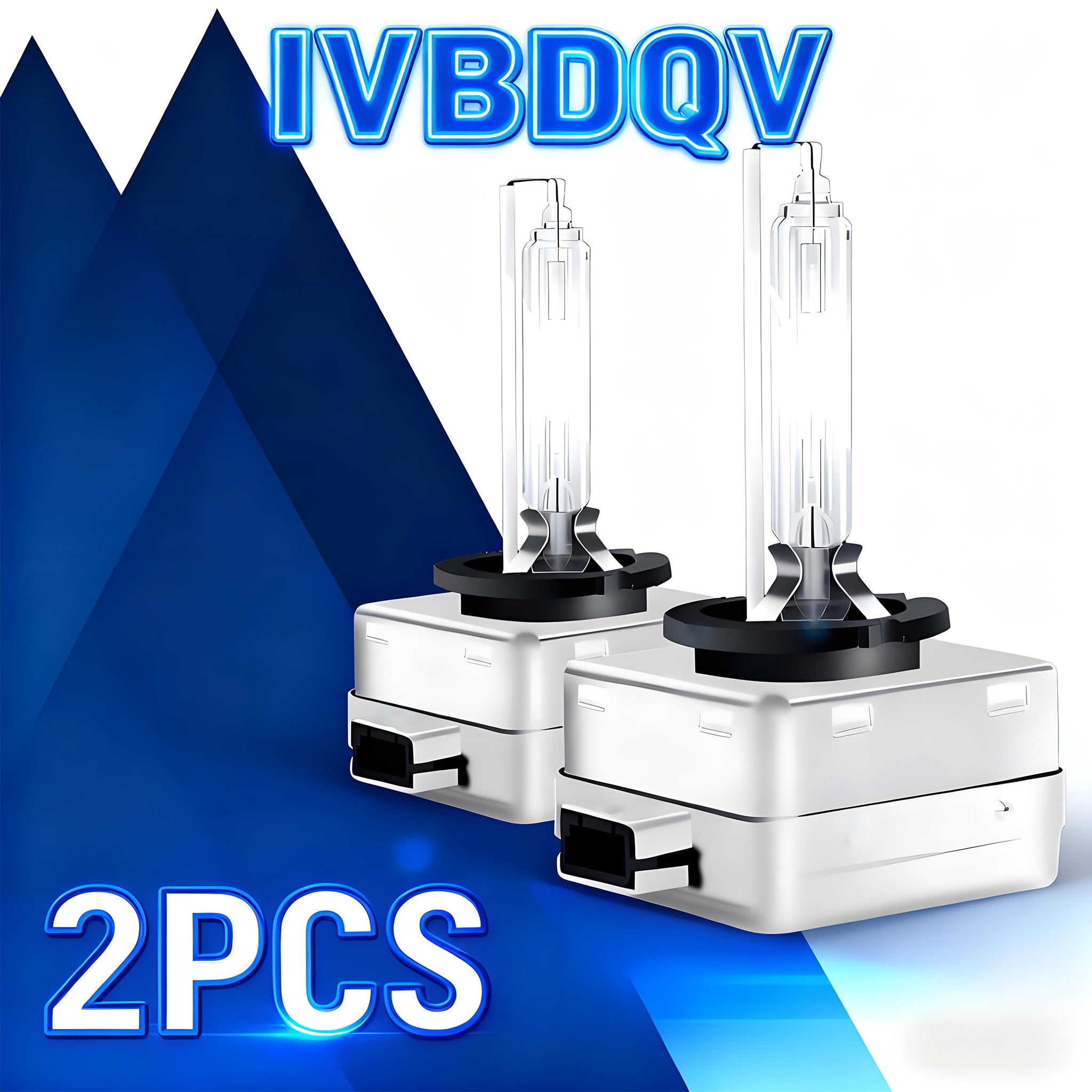 2x D1S 35W 6000K White HID Headlight Bulbs High Low Beam for Car Truck