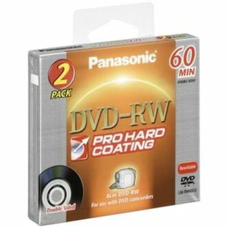 2x DVD-RW Double Sided Media