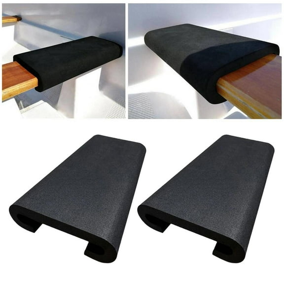 2x Dragon Boat Seat Dragon Boat Saddle Waterproof Lightweight Paddle Boat Cushion for Outdoor Competition Rower Boat Kayaking Rowing Machine Black