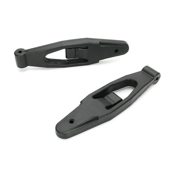 2x Durable Black Hood Latch Bases for Kenworth and Peterbilt Models 1987-2011 Hood Latching Functionality