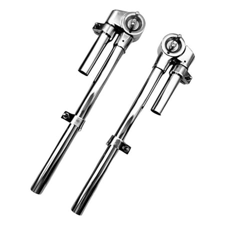 2x Durable Metal Drum Rack Strong Mounting Bracket Stable Light Hardware Display for Tom Drum Percussion Instrument Accessory