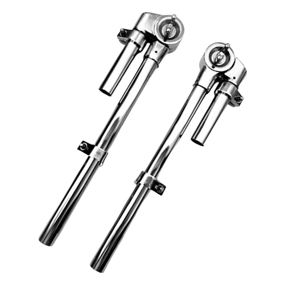 2x Durable Metal Drum Rack Strong Mounting Bracket Stable Light Hardware Display for Tom Drum Percussion Instrument Accessory