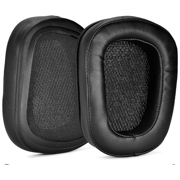 2x Earpads Cushions for Logitech G35 G930 G933 G935 G633 G635 G533 G430 G431 G432 G433 G332 G230 G231 G233 Gaming Headset Ear Pads Protein leather ultra soft Earmuffs
