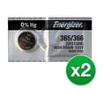 thumbnail image 1 of 2x Energizer 365 366 SR1116 SR1116SW 1.55V Watch Battery, 1 of 5