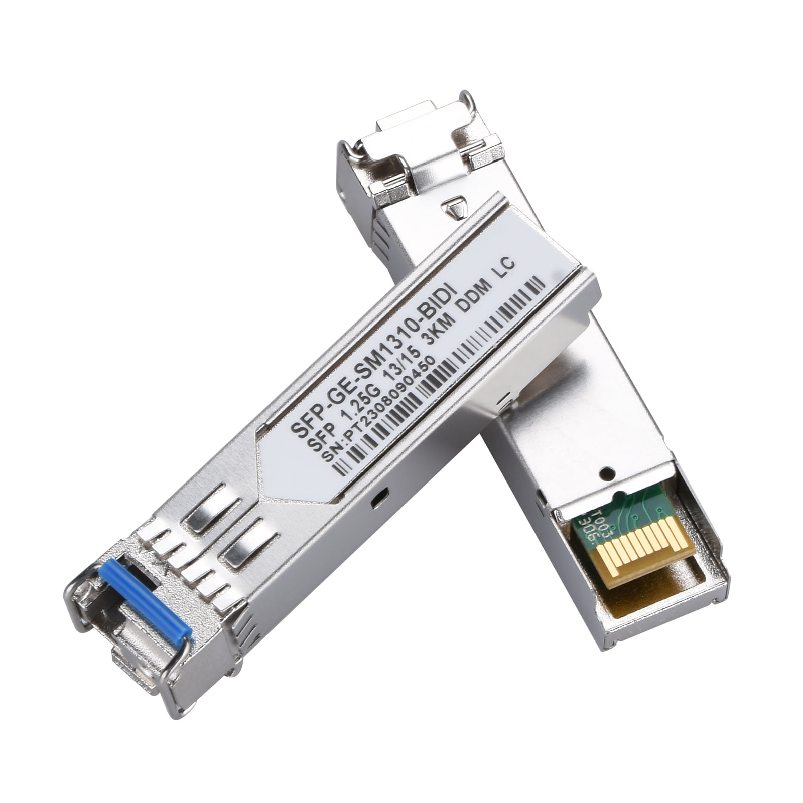 2x Energy-Efficient 1.25Gb/s SFP Modules with LC Connectors for Long ...