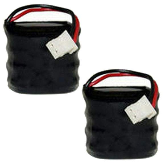 2x Exell 4/V150H-C 4.8V 150mAh NiMH Battery for Quick Check 150 200