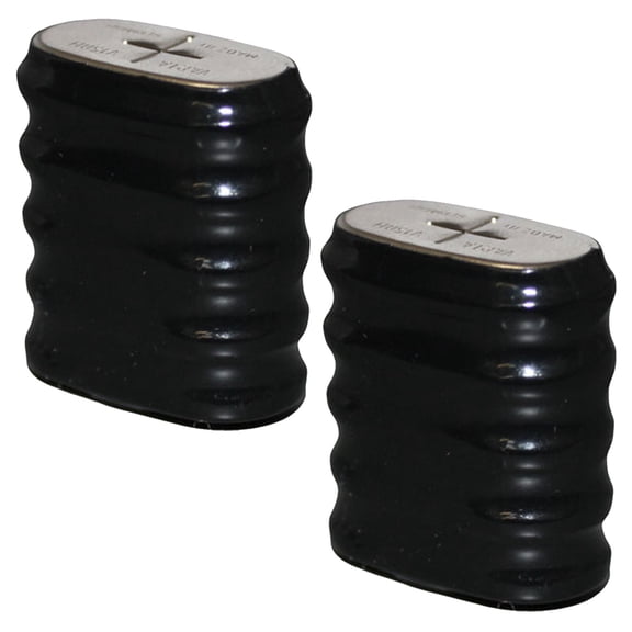 2x Exell 5/V150H 6V 150mAh NiMH Button Cell Battery