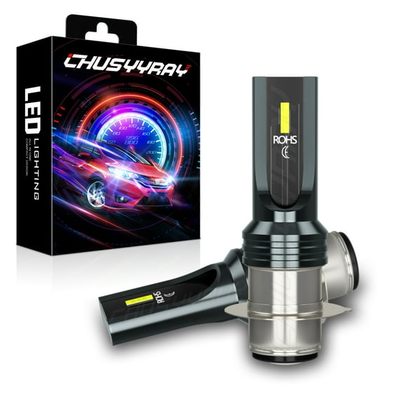 2x Fit for Honda Recon 250 1997-2004 H6M CoB LED Headlight Xenon White H6 Bulbs Pack of 2