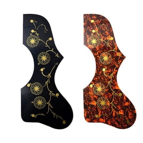 2x /Flower Decoration EJ200 Style Acoustic Guitar Pickguard