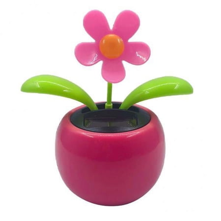 2x Flowers Dancer Solar Powered Dancing Figure Solar Figure Solar Decoration Figure Gift