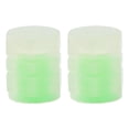 thumbnail image 1 of 2x Fluorescent Car Tire Stem Caps Glowing Auto Styling Dustproof Stem Covers for Universal Cars, SUVs, Bikes, Electric Cars, Trucks , 2PCS, 1 of 10