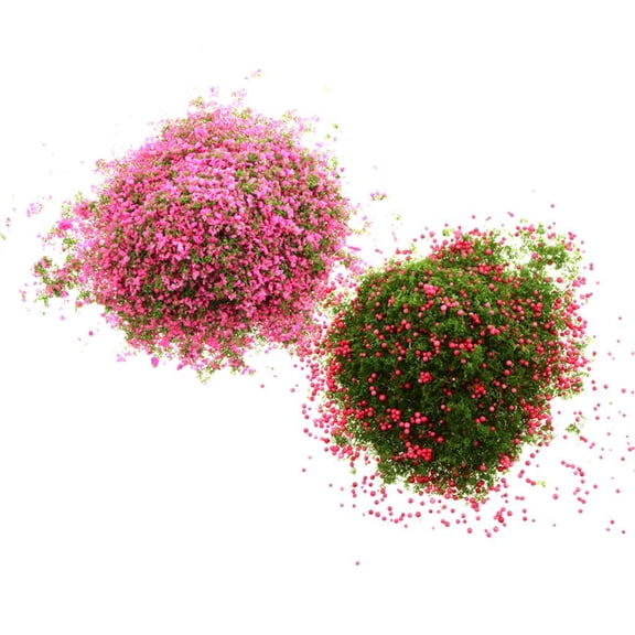 2x Foliage Lichen for Model Trees Bushes Hedges Grass DIY Accessory #