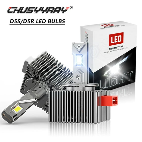 CHUSYYRAY Xenon White D5S Bulb LED Light Lamp Kit for Chevrolet Silverado 2016-2020 Set of 2