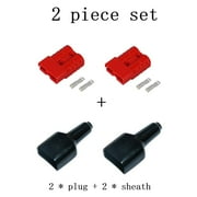 2x For Anderson Style Plug Connectors 50 AMP 6AWG 12-24V DC Power Tool+2*Sheets