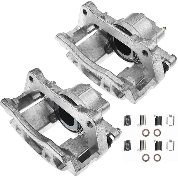2x Front Brake Calipers For Chrysler Dodge Jeep Ram Volkswagen Fits select: 2008-2012 JEEP LIBERTY SPORT, 2008-2010 CHRYSLER TOWN & COUNTRY TOURING