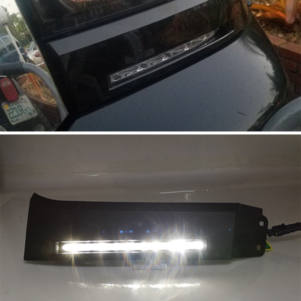 2x Front Bumper DRL Daytime Running Lights For Toyota Tundra 0713