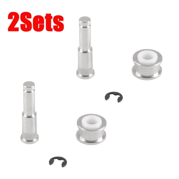 2x Front Car Door Hinge Pin Roller Repair Kit For 07-11 Chevrolet Gmc C&K Series