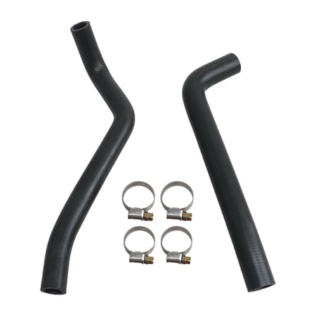 2x Fuel Filler Hose Direct Fit for 78-86 Jeep Wrangler CJ5 CJ7 15 Gallon Tank