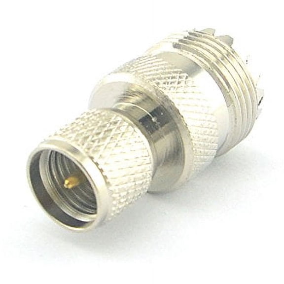 2x Generic Mini UHF Male to UHF Female SO239 PL259 Connector RF Coax Adapter