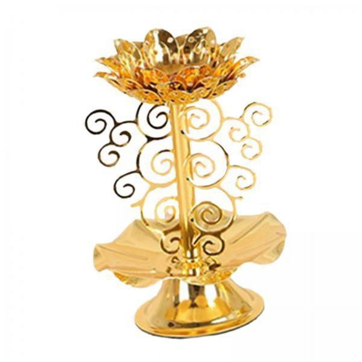 India Overseas Trading BR 1632 Brass Aladdin Magic Lamp 6