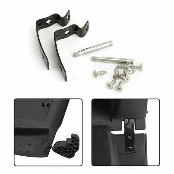 2x Glove Box Repair Kit Fit Lid Hinge A4 Model S4 RS4 B6 B7 Bracket 8E2857131 SA