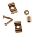 thumbnail image 1 of 2x Guitar Roller String Tree Retainer Guides with Screws Rings for Strat Sq Electric Guitar, 1 of 2