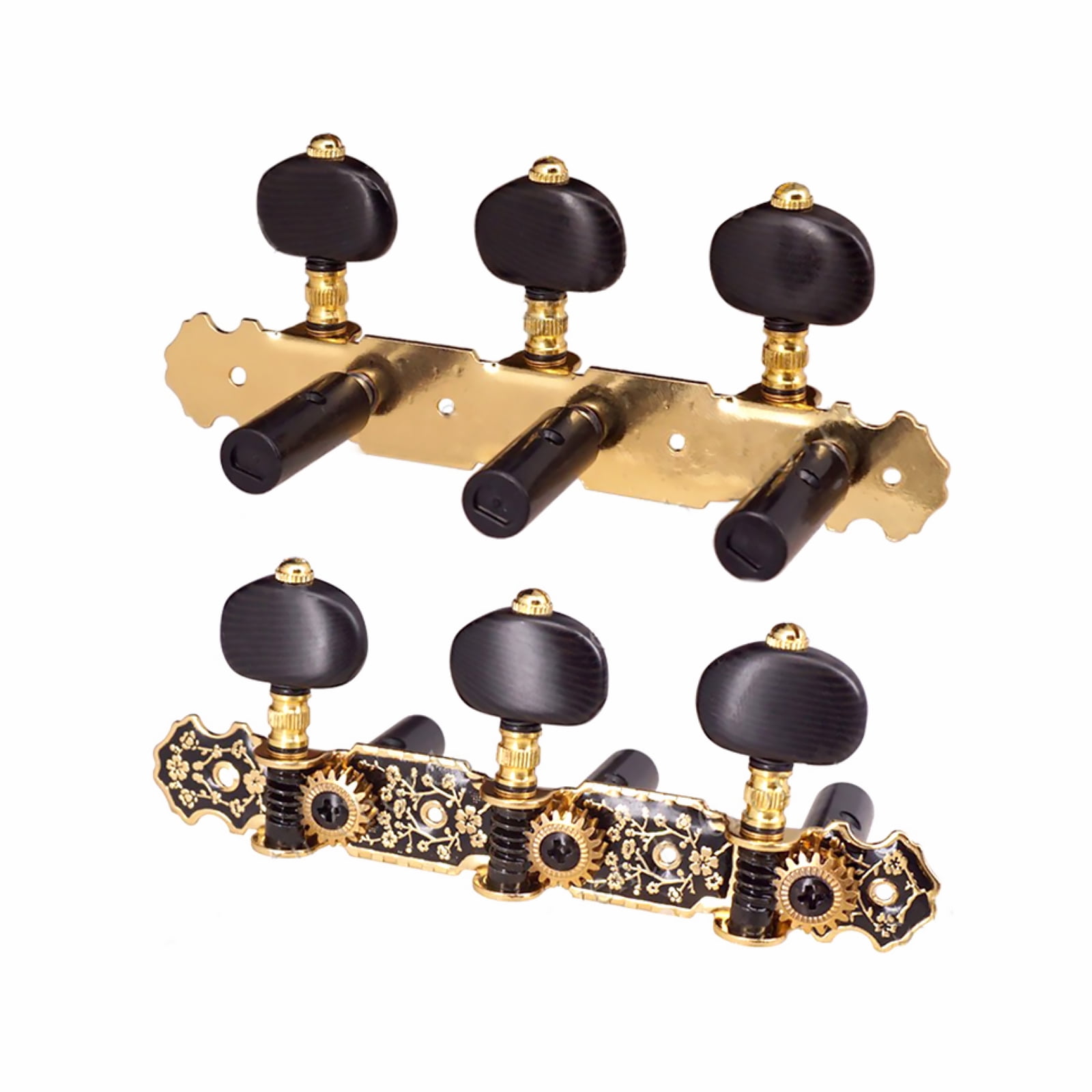 2x Guitar Spare Tuners Guitar Accessories Parts Tuners for Guitar Repair, 3L 3R