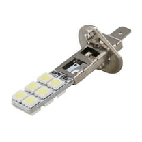 2x H1 12-LED Replacement Headlight/Fog Light Bulbs 5050 Thin Flat