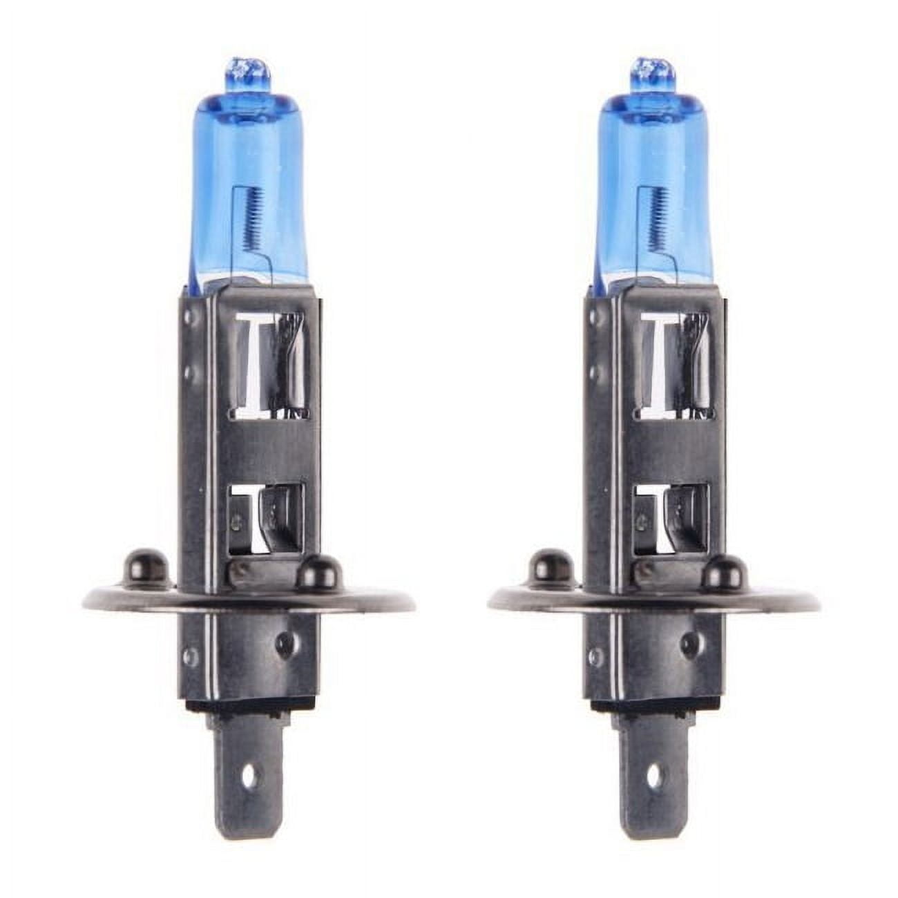2x H1 Halogen 55W 12V Low/High-Beam Headlight/Fog Car Bulbs Bright White Glass