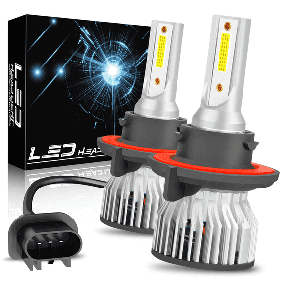 2x H13/9008 LED 36W 12V Low/High Beam Car/Truck/Bus Headlight Bulb