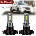 thumbnail image 1 of 2x H16 5202 LED Fog Light Bulbs Conversion Kit 6000K Super White High Power, 1 of 8