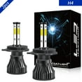 thumbnail image 1 of 2x H4 High&Low Beam for Nissan Sentra 1993-1994 LED Headlight Bulbs 6000K White 8000LM, 1 of 9