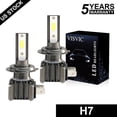 thumbnail image 1 of 2x H7 36W Car CSP CSP LED Headlight Kit Canbus Error Free Lamp 6000LM 6000K, 1 of 5